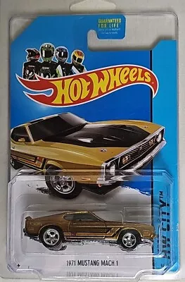 Hot Wheels 2014 Super Treasure HW City 1971 Mustang Mach 1 In Protector  • $42.82