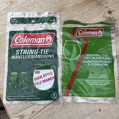 Coleman String Tie #21 Mantles (2 Pack) #20 Mantles (2 Pack) • £7