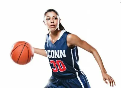 Nike Women's M UCONN Elite Breakaway Basketball Jersey #30 Navy Red $65 • $8.25