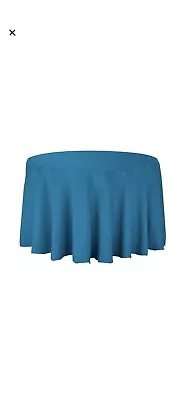 LinenTablecloth 90-Inch Round Polyester Tablecloth Caribbean • $11.80