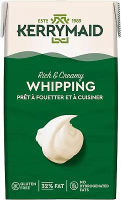 Kerrymaid UHT Whipping Cream 1L Carton Pack Of 1 • £7.45