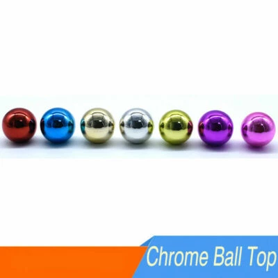 $6 • Buy Arcade Ball Top Chrome Handle For SANWA Arcade 1up SEIMITSU Joystick Replacement