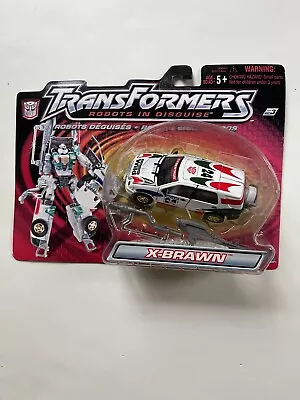 Transformers X-brawn Robots In Disguise Hasbro Vintage Rid 2001 • $40