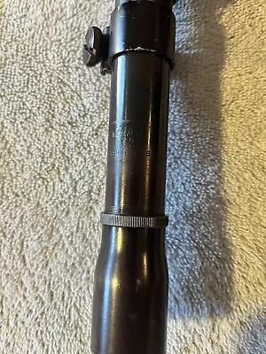 Early Weaver K 2.5 T Post Reticle  Blued Steel Rifle Scope • $99