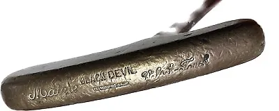 Matzie “Black Devil” Velvet Touch Putter Vintage El Segundo Calif Brass Blade • $19.95