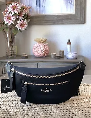 Kate Spade New York Chelsea Nylon Belt Bag Fanny Pack Black • $89.68