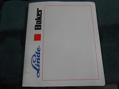 Linde Baker B25TE / B30TE Forklift Service Manual • $25