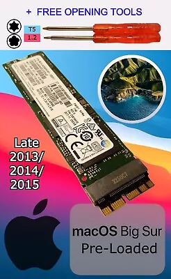 256GB SSD | MacOS Big Sur 11.7.10 | MacBook Pro Late-2013 2014 2015; A1398 A1502 • $136.50