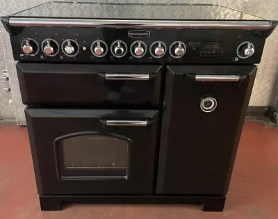 Rangemaster Classic Deluxe 90 Induction Black/chrome Electric Cooker • £995