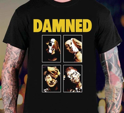 $18.04 • Buy Rare Band The Damned Design Black Men S-234XL Shirt NB331