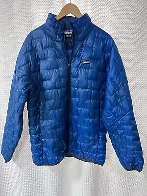 Patagonia Micro Puff Jacket Men's Large - Blue • $40