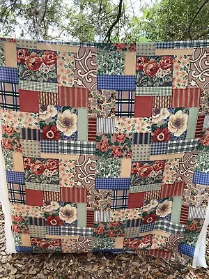 Disney Mickey Vintage Fabric Patchwork  Hidden Mickey Resort Prop • $25