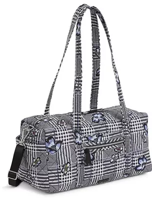 Vera Bradley Small Travel Duffel In Performance Twill Bedford Plaid • $89.99