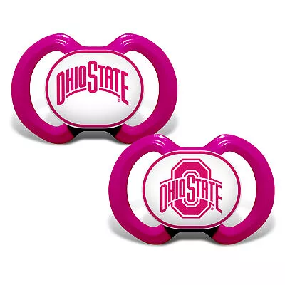 Ohio State Buckeyes - Pink Pacifier 2-Pack • $14.99