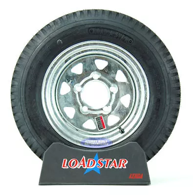 Kenda Loadstar Trailer Tire 5.30 X 12 Hot Dipped Galvanized Wheel 5.30-12 5 Lug • $127.59