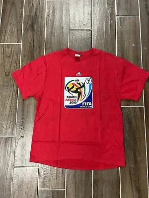 Adidas Official FIFA 2010 World Cup South Africa Vintage T Shirt Size XL • $5.97