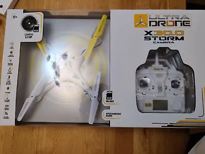 White Ultra Drone Quadcopter With Camera And Controller - For Children & Adults • £34