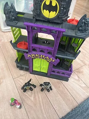 Imaginext Batman Arkham Asylum Playset With Batman Figure • £8.99