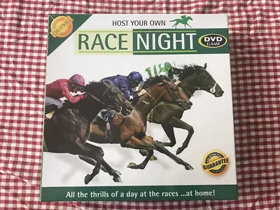 Cheatwell Hold Your Own Race Night Dvd Game Horse Racing New Sealed • £11.99