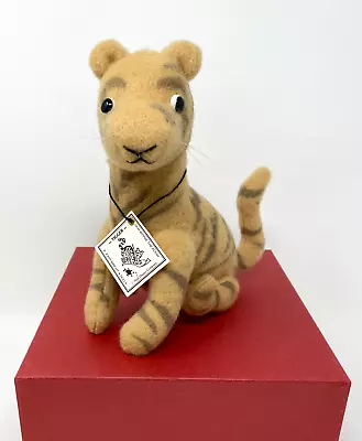  R. John Wright Vintage 1985 Tigger 6  Mohair Plush In Box With Hang Tag - Rare • $295