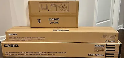 Casio CDP-S90 88-key Digital Piano Bundle Brand New Inside The Box • $399.09