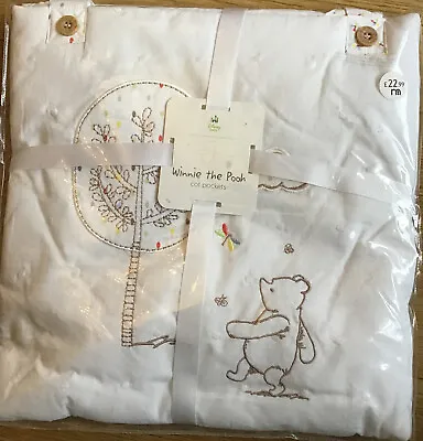 Mothercare Disney Winnie The Pooh Pack Of Two Cot Pockets 🌟 NEW🌟 • £22