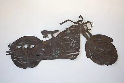 Plasma Cutter Art Harley Davidson Motorcycle (S5R) Copper (JSF6) 16x8  Handmade • $14.95