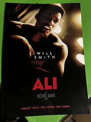 Ali Movie Starring Will Smith Royal Film Performance Programme 2001 Muhammad Ali • £19.99