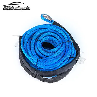 5/16  X50' Synthetic Winch Rope Line Cable 12000LB For Polaris RZR Ranger 1000 • $29.99