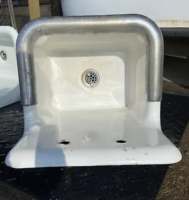 Vintage Porcelain/Cast Iron Utility/Mop Sink • $100