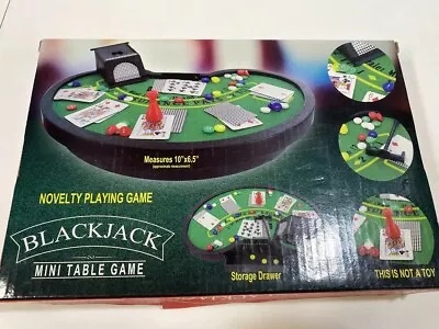 Blackjack Mini Table Game Sealed • $5.40