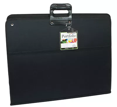 A4 Artist Portfolio Drawing Storage Art Presentation Nylon Folder Case Rfolio-37 • £12.95