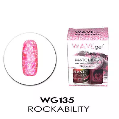 Wave Gel Matching -Unicorn Tears WG131 15ml Soak Off Gel Polish & Nail Lacquer • $24.95