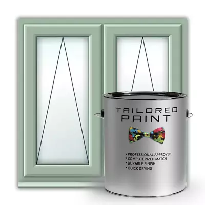 CHARTWELL GREEN UPVC Aerosol Spray Paint Windows Doors Plastic Cladding Fascia • £129.99