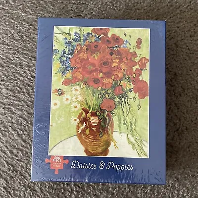 Van Gogh Daisies & Poppies (Art) 500-Piece Puzzle • $4.99