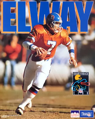 $17.99 • Buy John Elway QB CLUB (1992) Denver Broncos Vintage Original 16x20 Starline POSTER