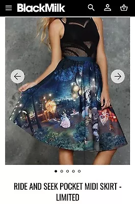 Blackmilk RIDE AND SEEK POCKET MIDI SKIRT - LIMITED OLD BM FIT (M) • $99