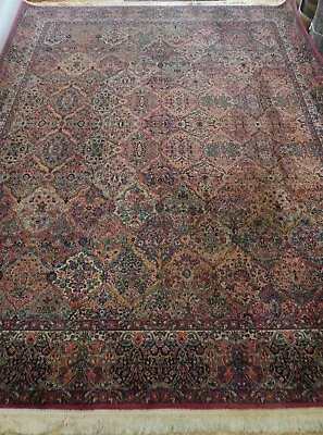 11'5  X14' Authentic Karastan Multicolor Panel Kirman 700-717 Vintage Large Rug • $2398.40