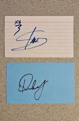 Paul Wesley Signed & Ian Somerhalder Signed Autograph - Vampire Diaries • $34