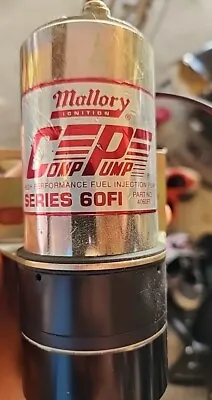 Mallory 5250 Comp 60 Series High-Performance Fuel Electric Pump Part 4060FI • $371.99