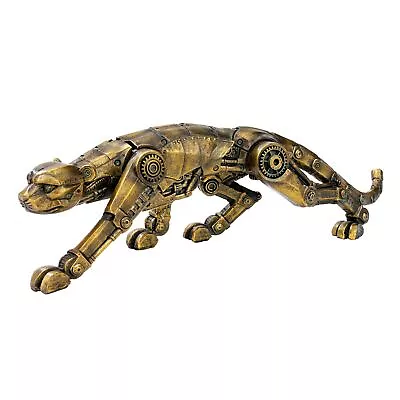 Cyber Leopard Steampunk Statue • $85.90