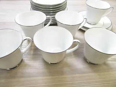 £35 • Buy NORITAKE 'Legendary' Regency Silver 3582 6x Place Tea Set