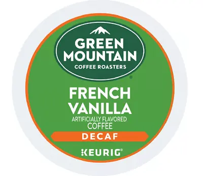 $54.90 • Buy Green Mountain Coffee Keurig Single Serve K-Cup Pods 96 Ct French Vanilla Decaf