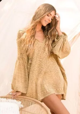 $140 • Buy Spell Wild Things Tunic Dress Size Small