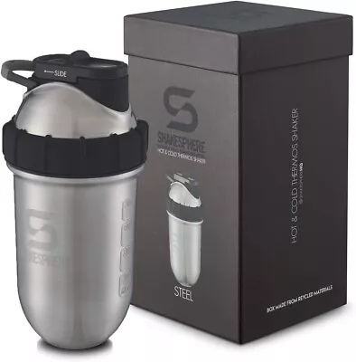 Shakesphere Tumbler Steel Insulated Protein Shaker Bottle -Hot/Cold - 24 Oz • $39.95