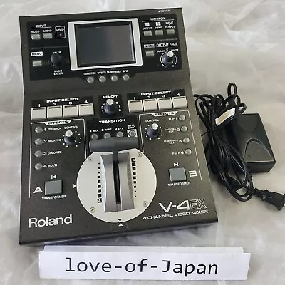 Roland V-4EX Four Channel Digital Video Mixer Tested • $669.99