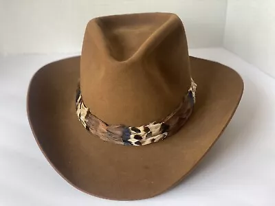 Churchill LTD Brown Hat 7 1/4 Vintage • $50