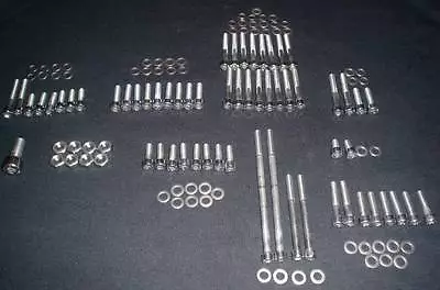 $60.01 • Buy Honda Gl1100 Goldwing Stainless Steel Motor Bolt Screw Kit  Polished Set