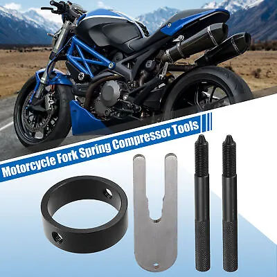 1 Set Universal Motorcycle Fork Spring Compressor Tools For Bike Motorcycle • $16.99