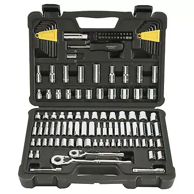 Stanley STMT71652 1/4   3/8  Drive 123 Piece Socket Set • $104